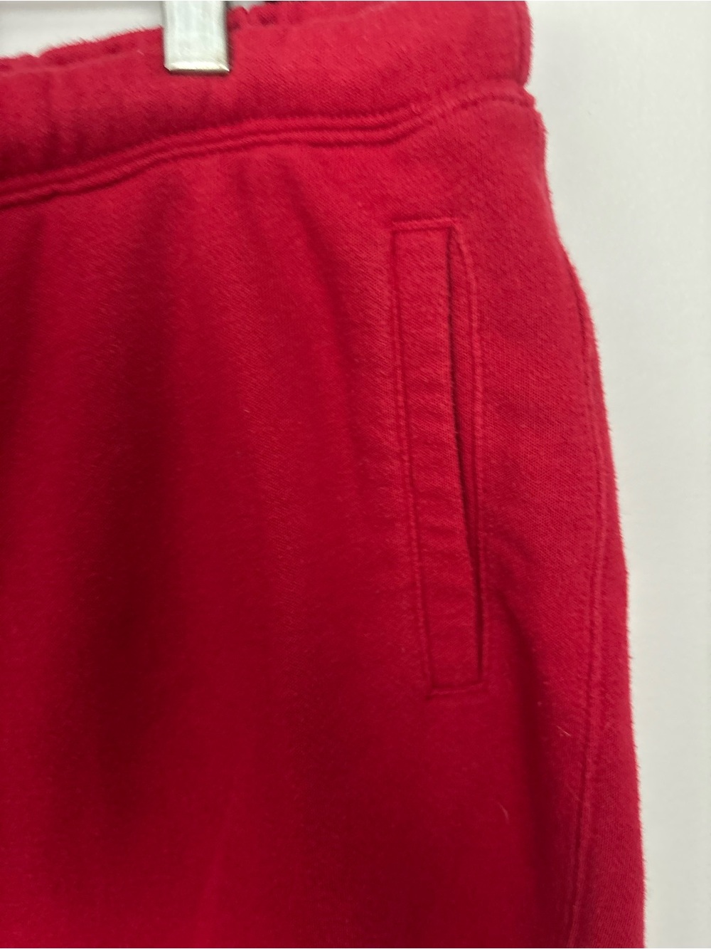 Red Mini Skirt with Pocket Details - Picture 3 of 5